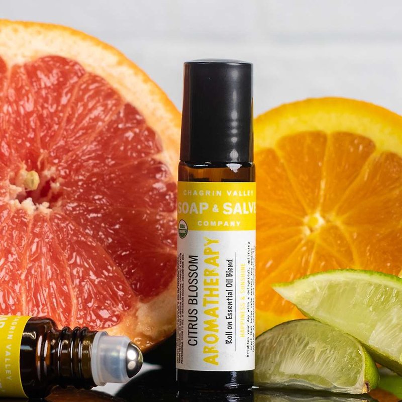 Roll On: Citrus Blossom - Skincare & Massage Oils - Essential Oils 
