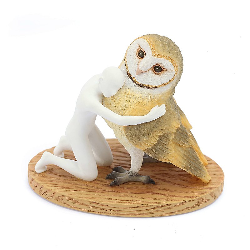 Daydream Series-Owl Decoration Birthday Valentine Christmas Gift Exchange Office Healing and Relieving - Items for Display - Other Materials 