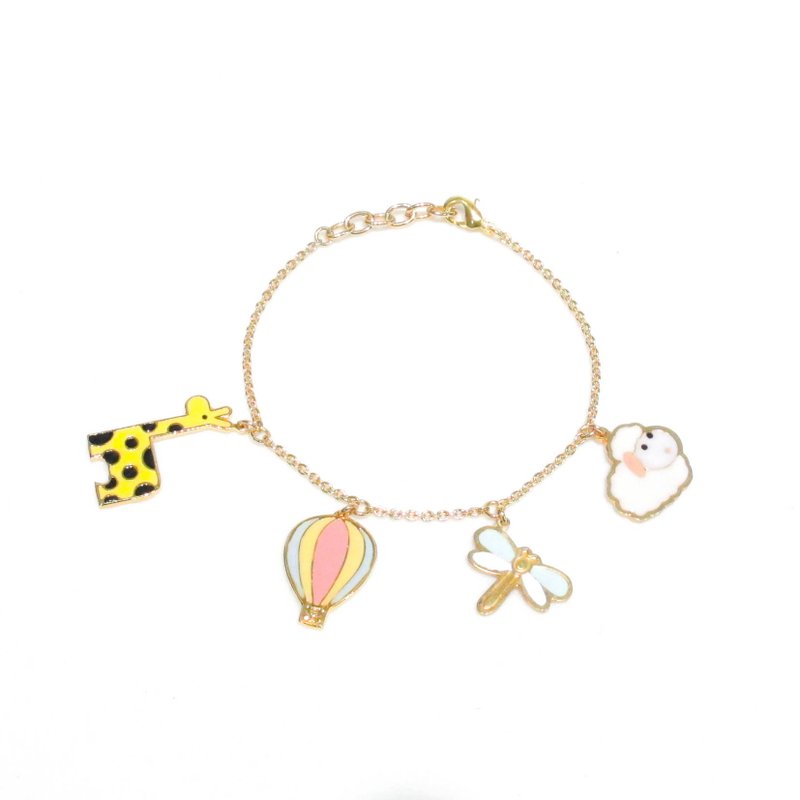 ブレスレット 4 ペンダント - ブレスレット - 貴金属 多色