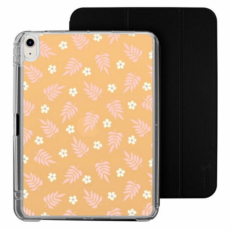 Spring Flower iPad Air / Pro 2024可拆式防摔透明 實色摺套 - 平板/電腦保護殼/保護貼 - 塑膠 多色