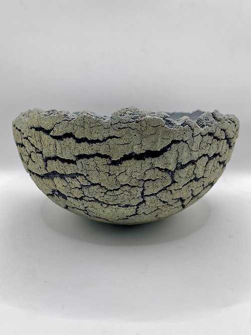 坤泥（Kun Ni） 裂岩球-銅鐵風化