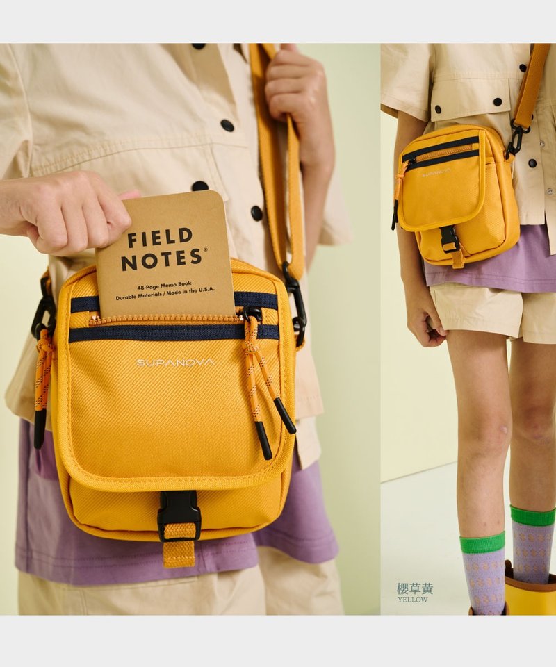 SUPANOVA EXPLORER explorer series travel cross-body bag - กระเป๋าแมสเซนเจอร์ - เส้นใยสังเคราะห์ หลากหลายสี