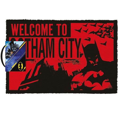 Dope 私貨 【DC】蝙蝠俠 Batman (WELCOME TO GOTHAM CITY) 進口門墊/地墊