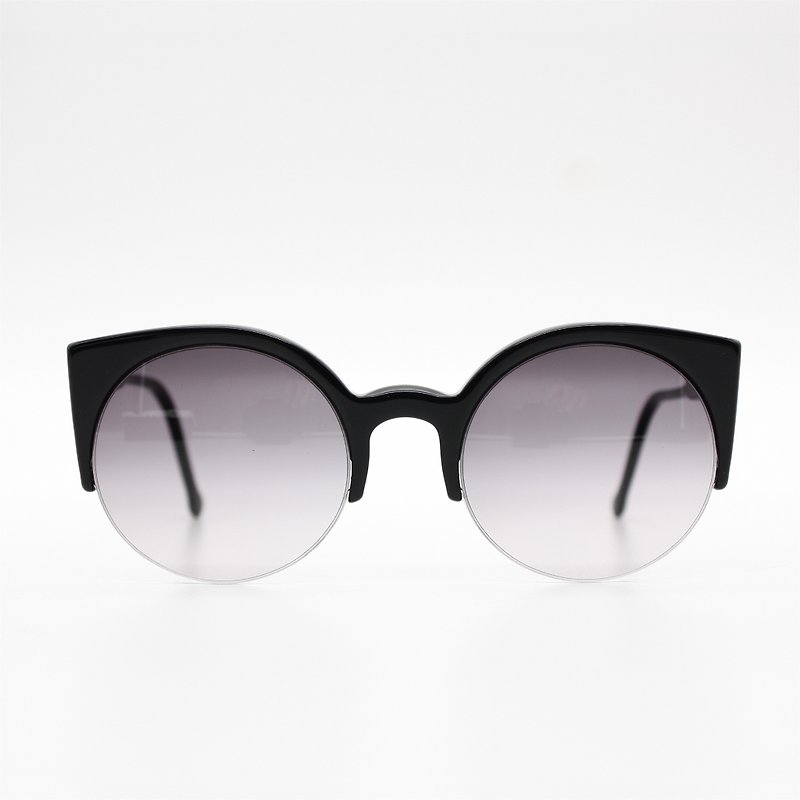 SUPER Sunglasses-LUCIA BLACK - กรอบแว่นตา - วัสดุอื่นๆ สีดำ