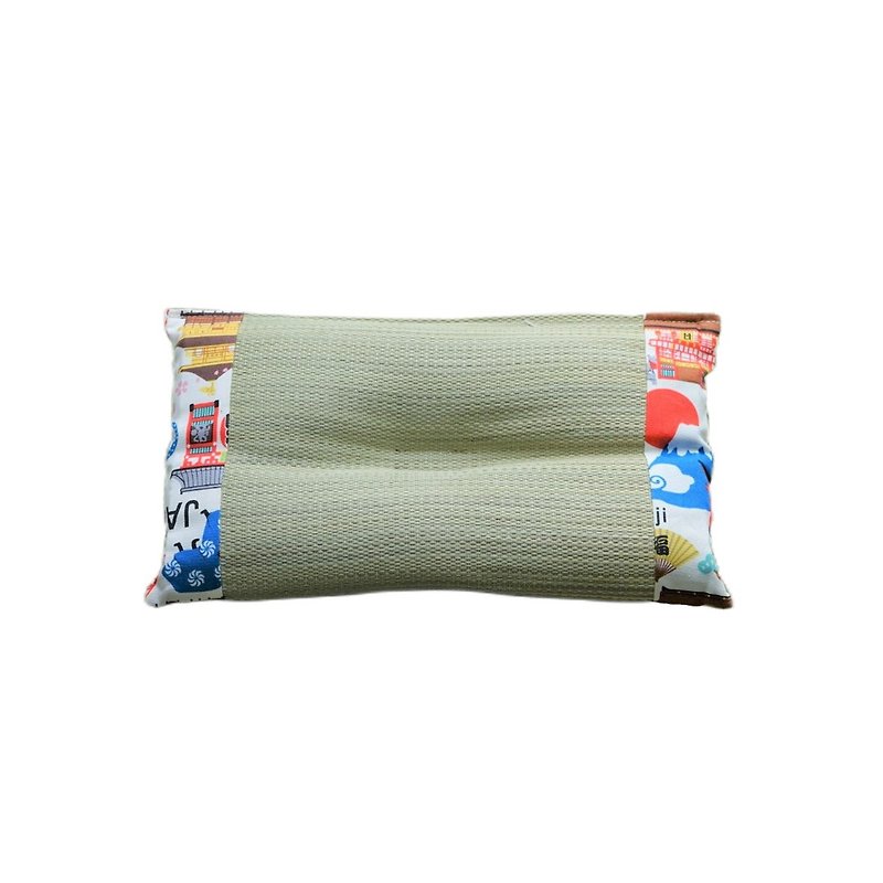 Kyoto Wind Flower Cloth Rush Breathable Pillow for Infants and Young Children Se - Bedding - Plants & Flowers 
