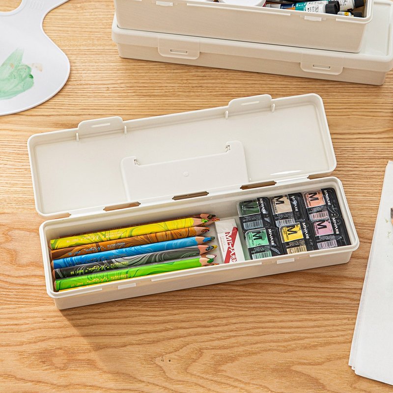 Japanese Frost Mountain Japanese portable PP storage box/tool ​​box (extended version) - multiple colors available - กล่องเก็บของ - พลาสติก หลากหลายสี