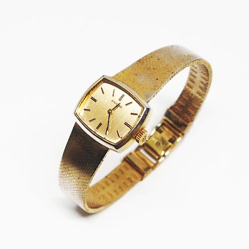 Pickers 古董設計 1970 ENICAR 瑞士古董機械錶