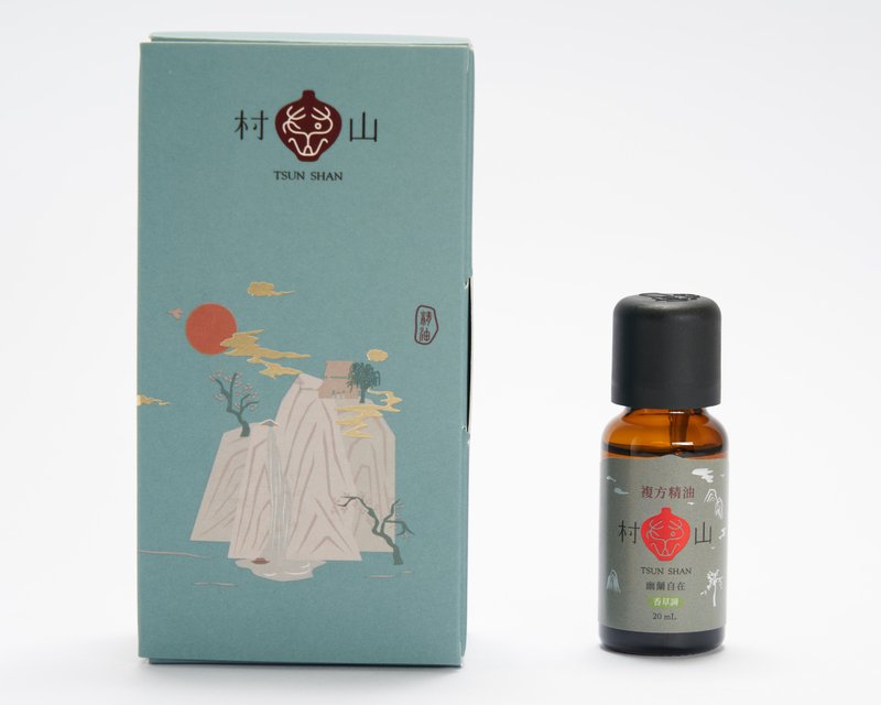 幽蘭自在 複方精油/香草調 /藏式精油調香/環境薰香/ 安然入夢 - 香氛/精油/擴香 - 精油 咖啡色