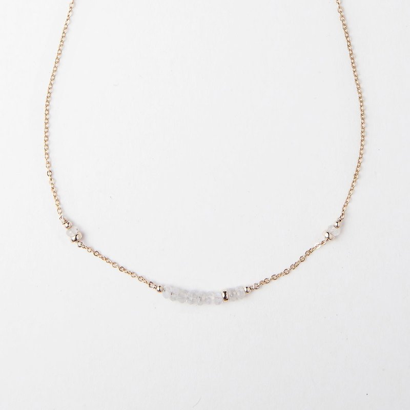 Be An Angel NECKALNCES - Collar Necklaces - Gemstone Transparent
