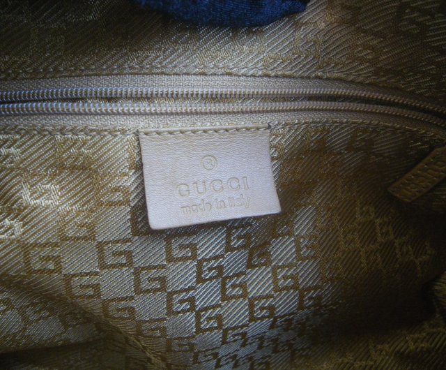 OLD-TIME] Early second-hand old bags Italian-made GUCCI Boston bag