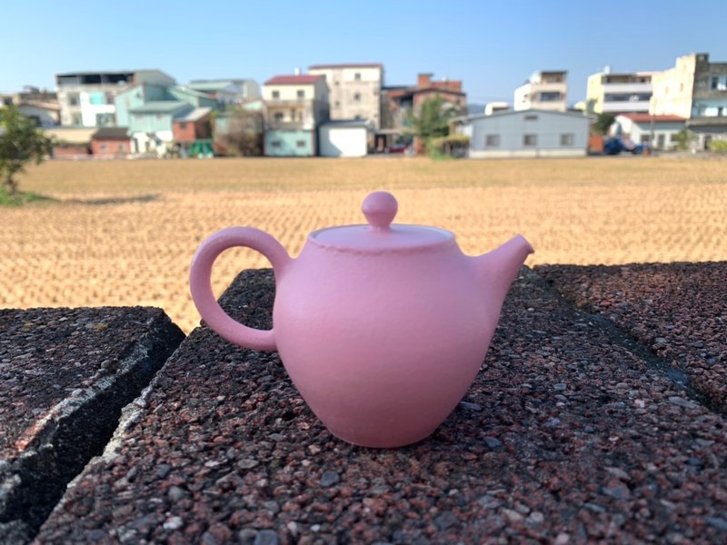 Extreme Powder Pot_Bai Shengyu_Dabai_110cc - ถ้วย - ดินเผา สึชมพู