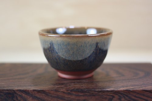 自然釉文創工作室 【母親節禮物】100ml 天目釉 日式手工茶杯 鶯歌名家葉敏祥手作