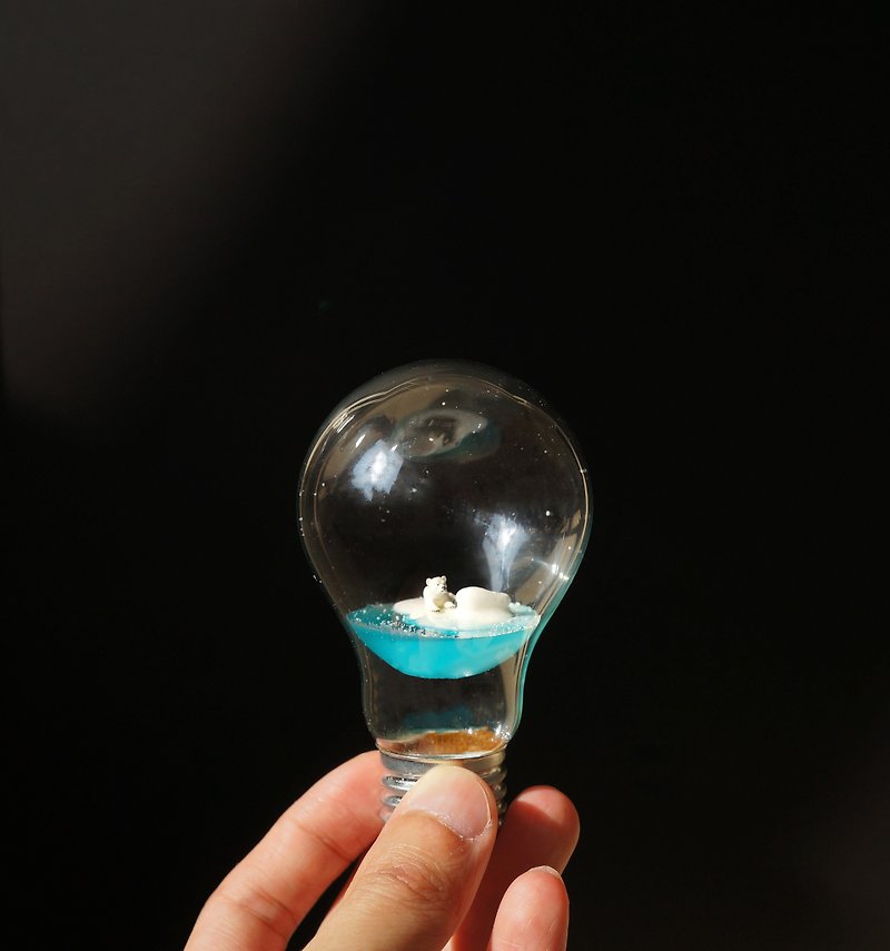Anti-Gravity Bulb Capsule - ของวางตกแต่ง - แก้ว หลากหลายสี