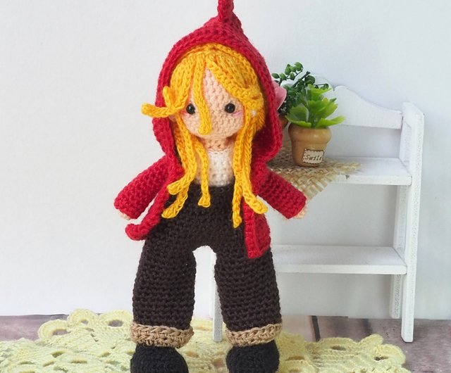 crochet doll jacket