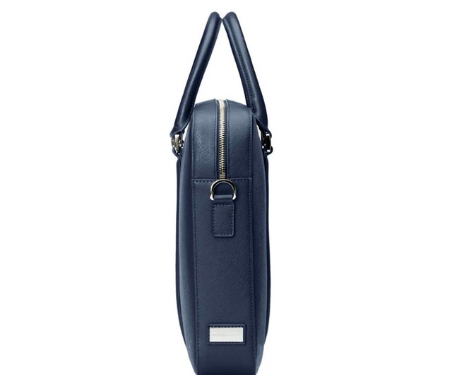 Maverick & Co レザーManhattan ダブルジップブリーフケース Maverick & Co レザーManhattan ダブルジップブリーフケース