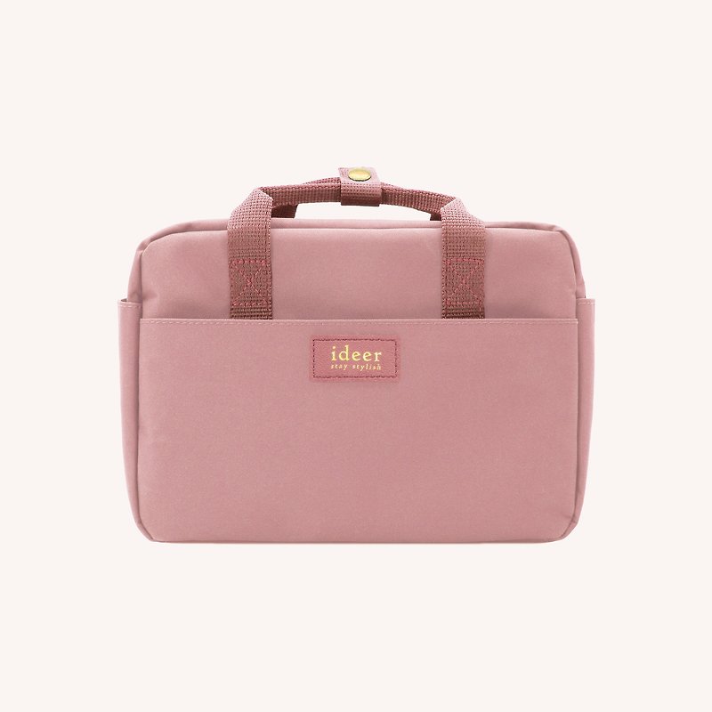 防潑水相機包 育兒包 休閒 微單 相機袋 側背 手提 包中包 三用 - 相機袋 - 其他材質 粉紅色
