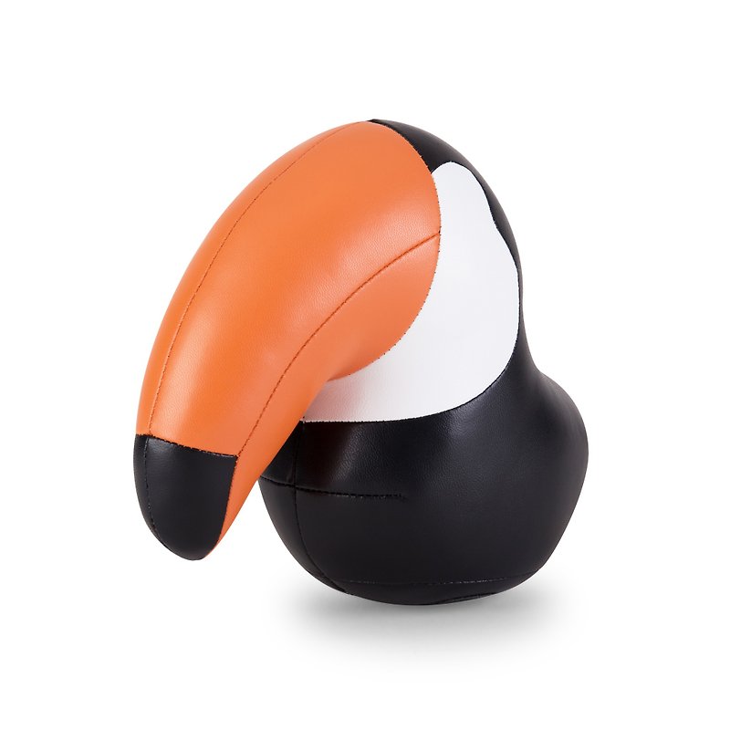 Zuny - Toucan Toco - Bookend - Items for Display - Faux Leather Multicolor