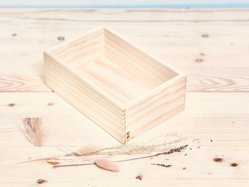 ミニマリスト 木箱 No.1 [23×15×8] - 木製シリーズ - 家に温もりを - 収納用品 - 木製 ブラウン