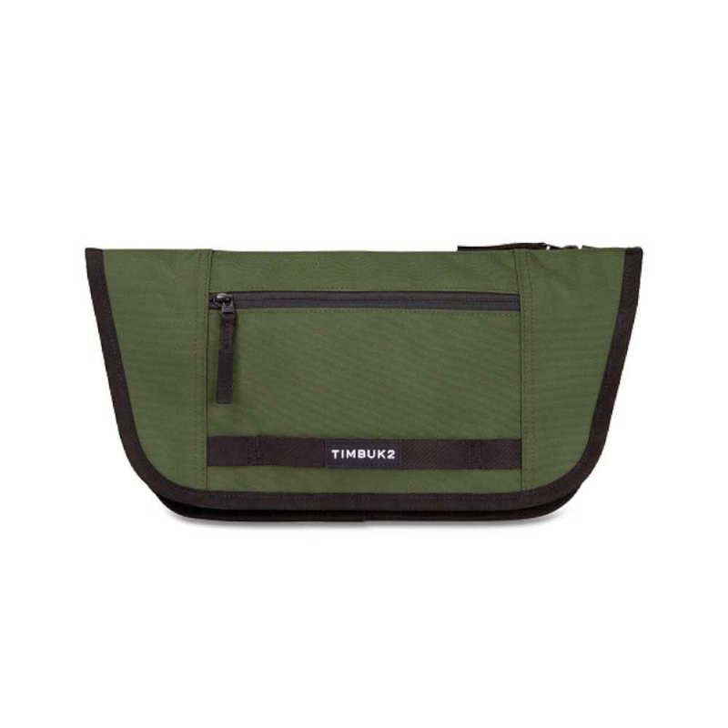 TIMBUK2 CATAPULT SLING ECO 5L body-fitting side backpack small bag army green - กระเป๋าแมสเซนเจอร์ - วัสดุอื่นๆ สีเขียว