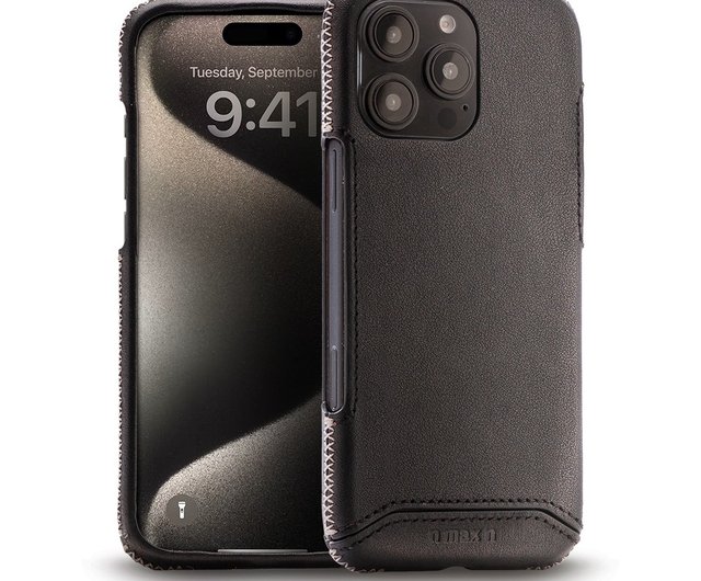 iPhone 16 Pro Max クラシック シリーズ - マグネット式レザー