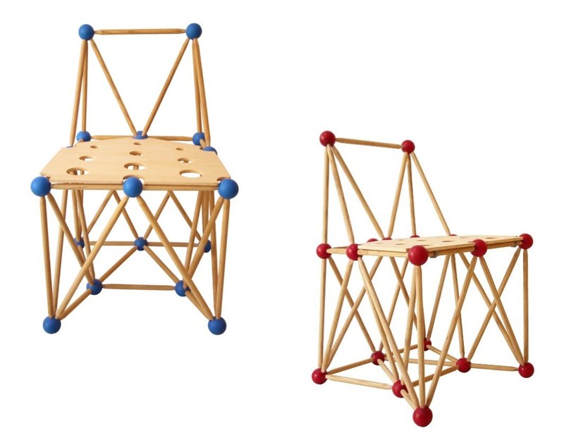 truss1 椅子 - 椅子/沙發 - 木頭 