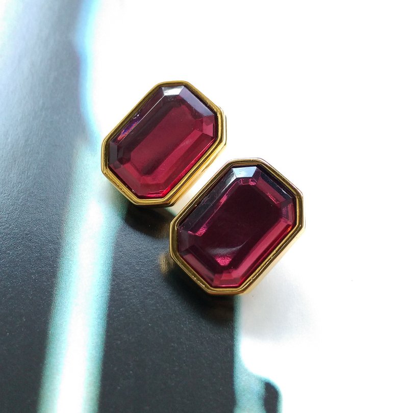 JOANRIVERSシンプルなターゲットピアス。西洋のアンティークジュエリー - ピアス・イヤリング - 金属 ゴールド