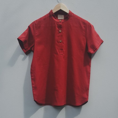 Taru Shorto Shirt : red