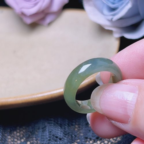瓔珞珠寶盒 E.L.Jewelry Box 【求‧緣】冰種黃加綠翡翠戒指戒圈 | 國際9圍 | 天然翡翠A貨