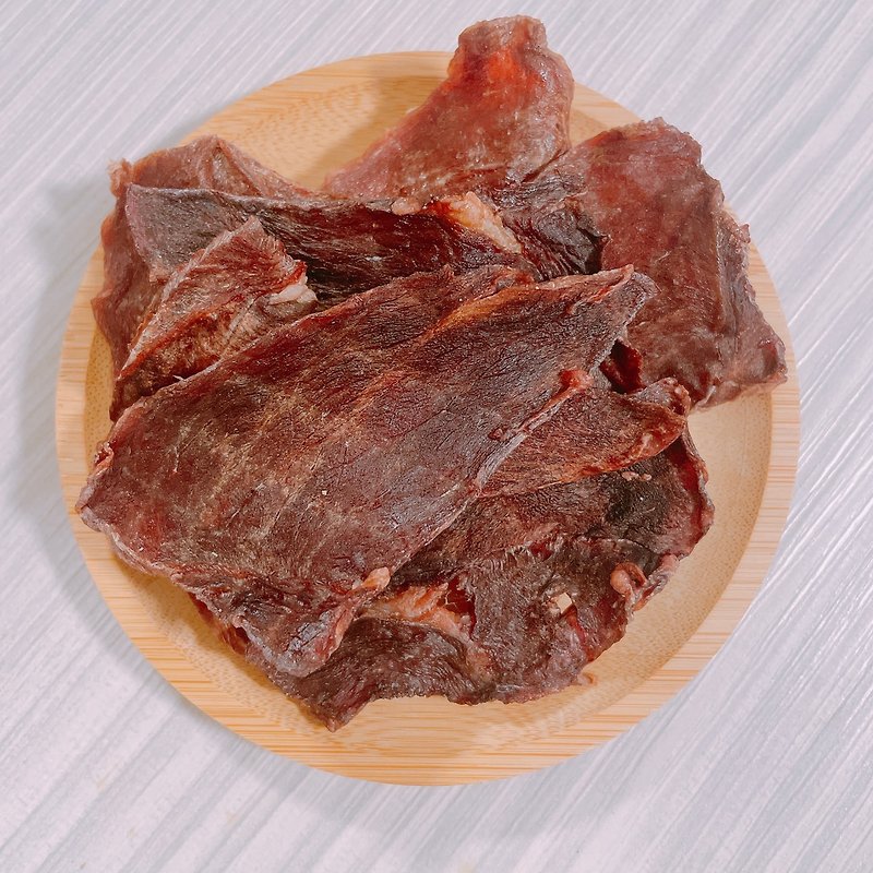 原肉系列 低脂寵物牛肉乾 - 貓/狗零食/肉乾 - 新鮮食材 