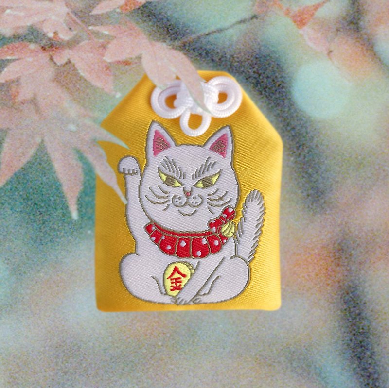 Lucky Lucky / Omori / Lucky Cat / Yellow - อื่นๆ - งานปัก สีเหลือง