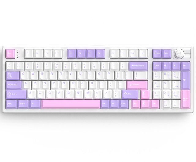 Cherry Mushanパープルワイヤレス Bluetooth メカニカル キーボード