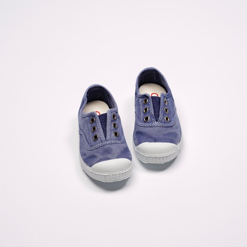 CIENTA Canvas Shoes 70777 90 - Kids' Shoes - Cotton & Hemp Blue