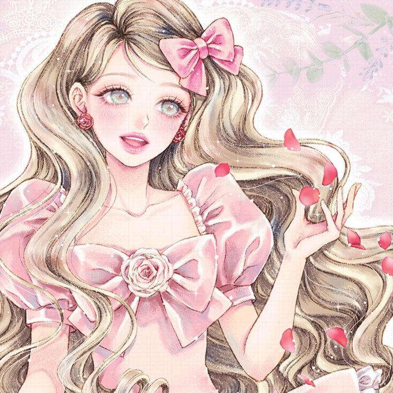Sasha sticker (4color) - 貼紙 - 紙 