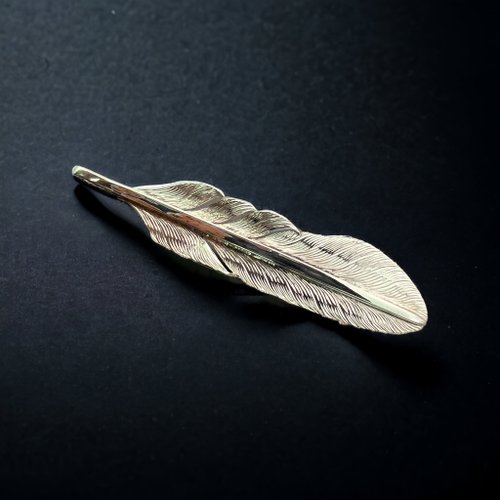 スターリングシルバー フェザー ネクタイ クリップ - ショップ Wild