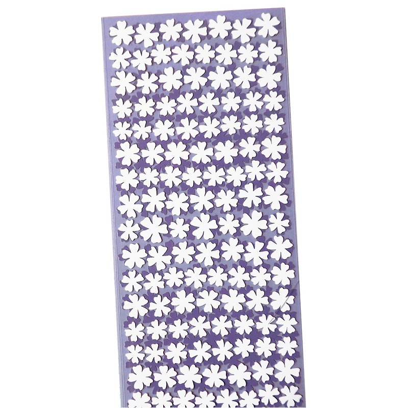 Baby's Breath Flower Stickers - Stickers - Waterproof Material White