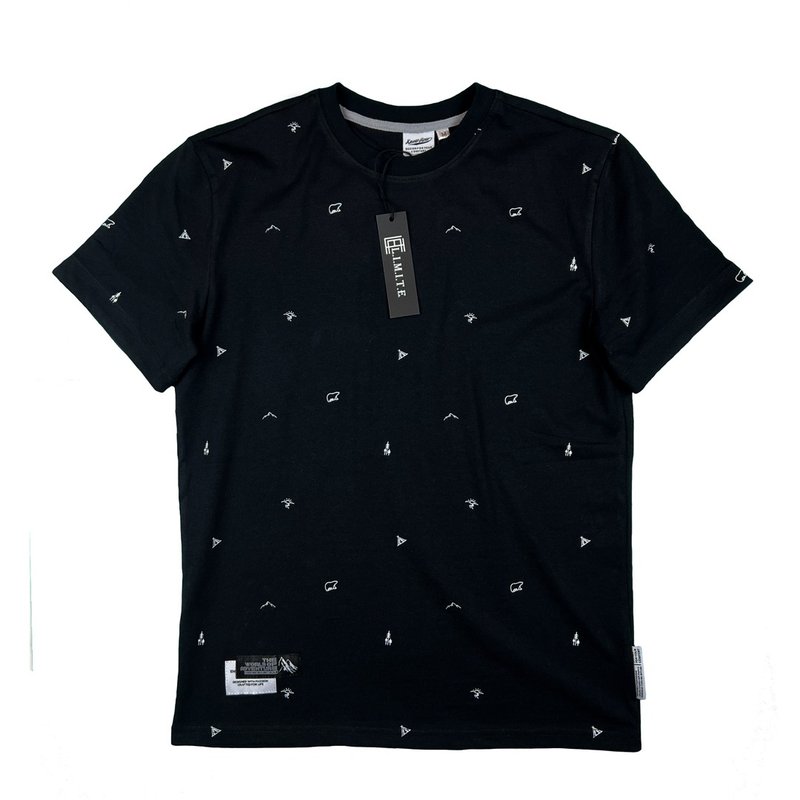 L.I.M.I.T.E - Printed TEE - Men's T-Shirts & Tops - Cotton & Hemp Black