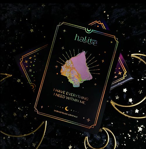 星緣 La Maison d'etoile Crystal Affirmations Card Deck - Golden Aura Edition