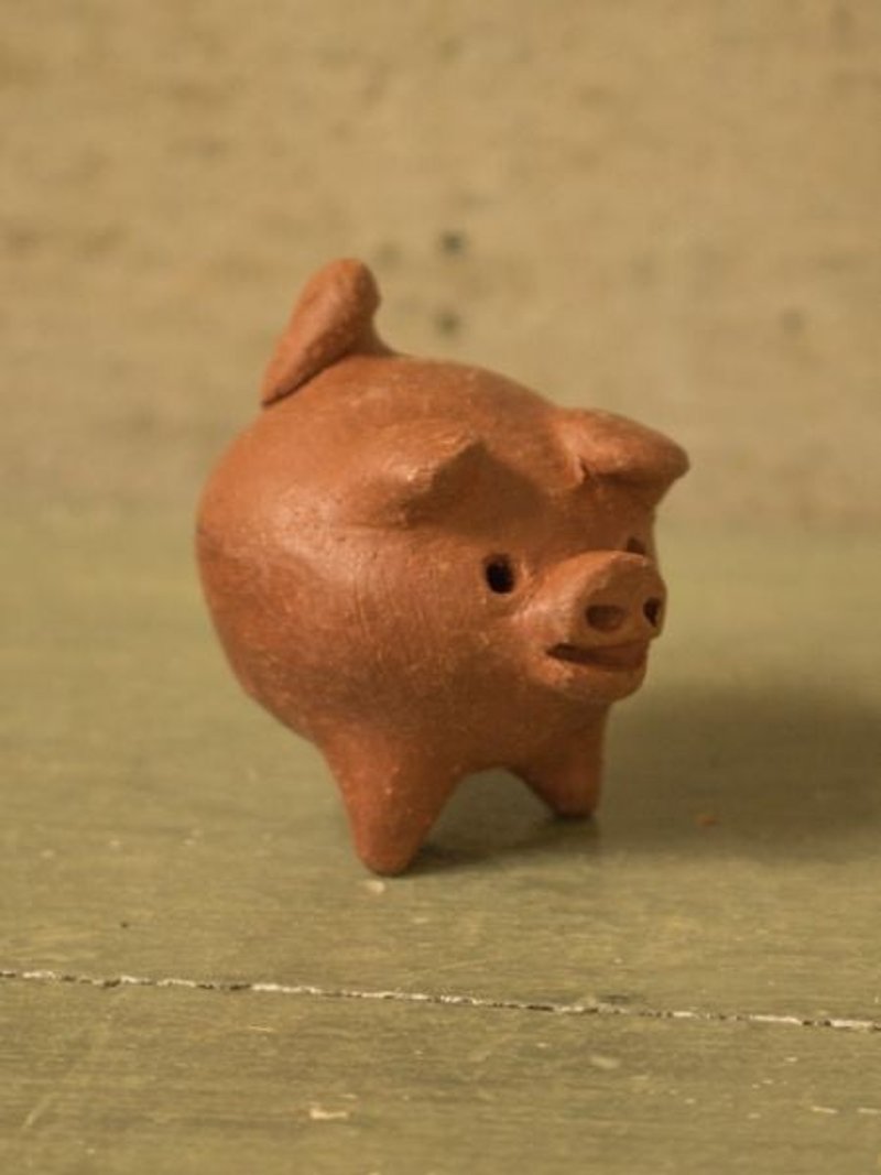 Chilean Three Legged Good Luck Pig - M - Items for Display - Other Materials 