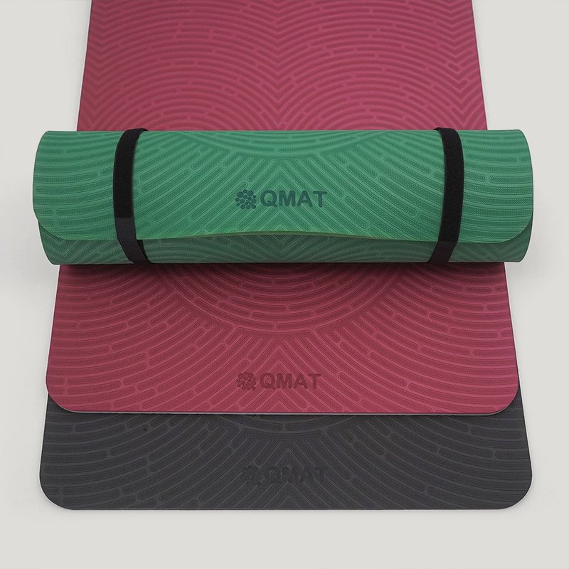 12mm posture line yoga mat (extra large) 66*190cm - Yoga Mats - Other Materials Multicolor