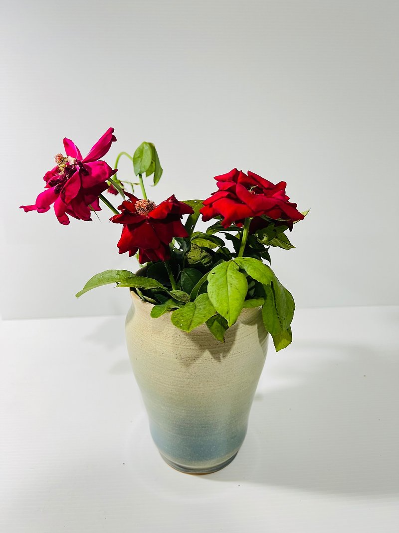 Handmade Ceramic Flower Vessel/Flower Vessel/Vase - Pottery & Ceramics - Pottery 