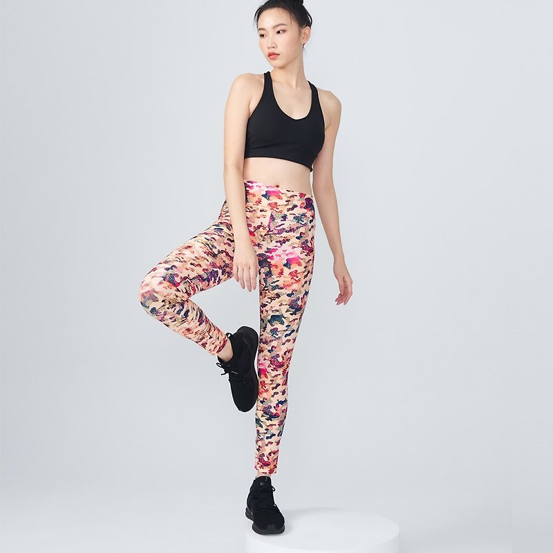 MIRACLE 默瑞格│ The Art of Yoga Pants The Colorful Art - กางเกงวอร์มผู้หญิง - เส้นใยสังเคราะห์ 