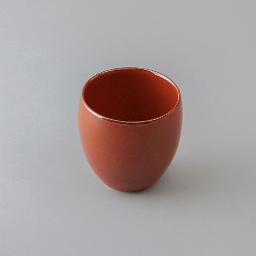 日本39arita 日本39arita 日本製有田燒陶瓷雙層隔熱杯-200ml-鉄赤