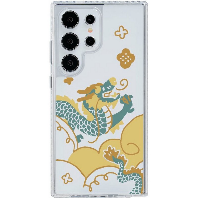 印花樂 開運金龍 Galaxy s24/s23 氣墊防摔/標準防摔/鏡面手機殼 - 手機殼/手機套 - 塑膠 多色