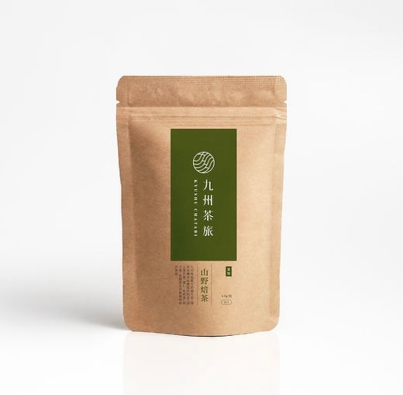 [Kyushu Tea Tour] Japan Kyushu Mountain Hojicha Tea Bags 18 pieces - Tea - Fresh Ingredients 