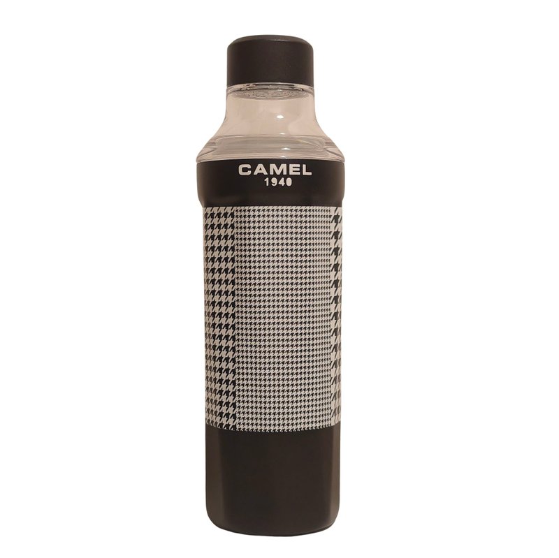 Camel Brand Flow53 530ml Ceramic Layer Stainless Steel Vacuum Thermos Bottle-Houndstooth Flow53 HT - กระบอกน้ำร้อน - วัสดุอื่นๆ สีดำ