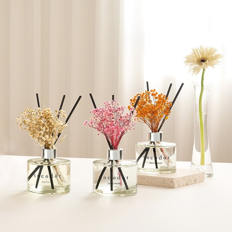 [New product on the shelves] cocodor-preserved flower diffuser bottle 120ml, multiple fragrance options - Fragrances - Glass 