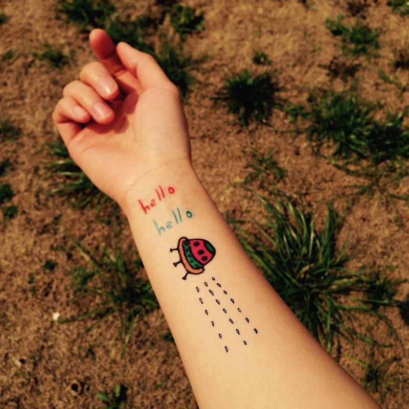 DWL [beep. . beep. . Beep] Tattoo stickers tattoo sticker tattoo tattoo tattoos - Temporary Tattoos - Paper 