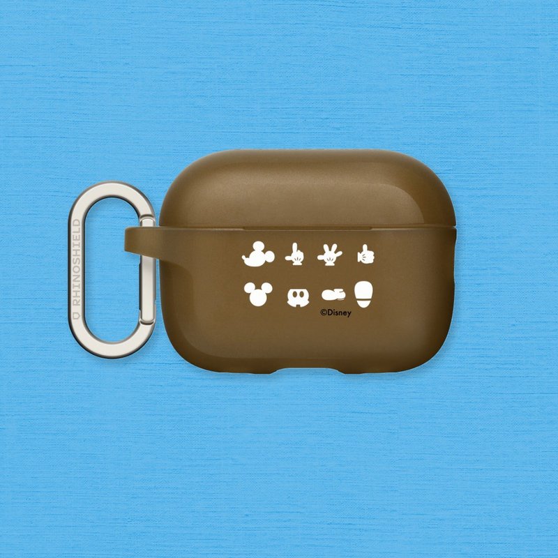 Airpods系列 防摔保護殼∣迪士尼-米奇系列/黑標款-米奇八件組 - AirPods/耳機保護套 - 塑膠 多色