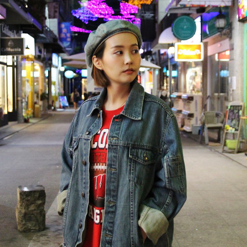 Tsubasa.Y ancient house brand ancient cowboy jacket 021, denim jacket - Women's Casual & Functional Jackets - Other Materials 