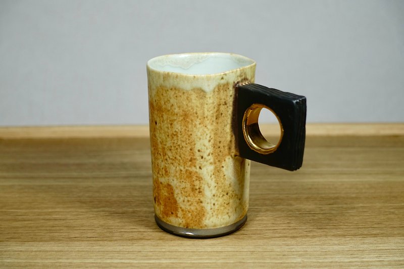 Fangyuan Gold Buckle Cup/Ogish/Gold Sign Version - Cups - Porcelain 
